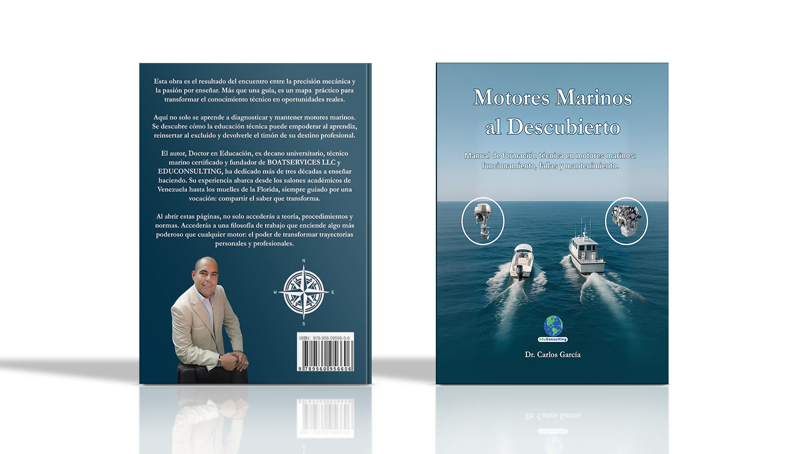 Portada del libro Motores Marinos al Descubierto